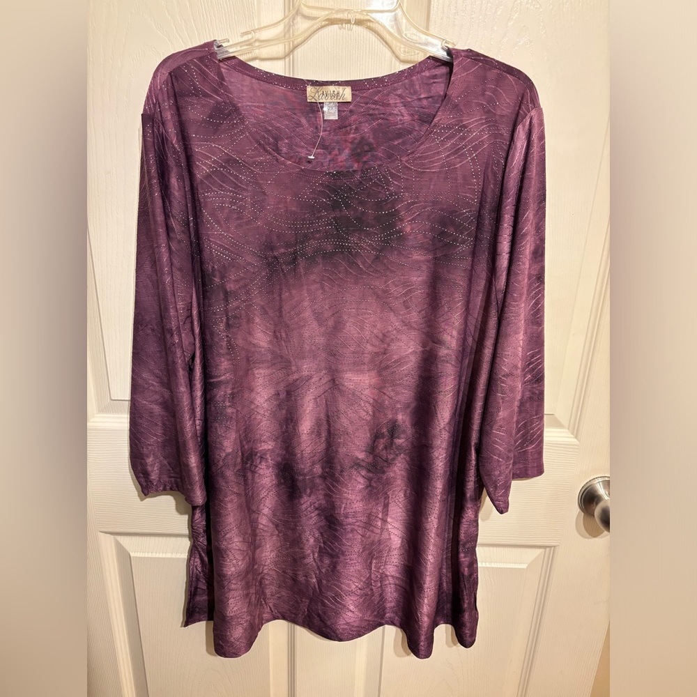 Lavish Purple Blouse